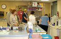 a new outpatient surgery wing and patient rooms on the north side of the hospital